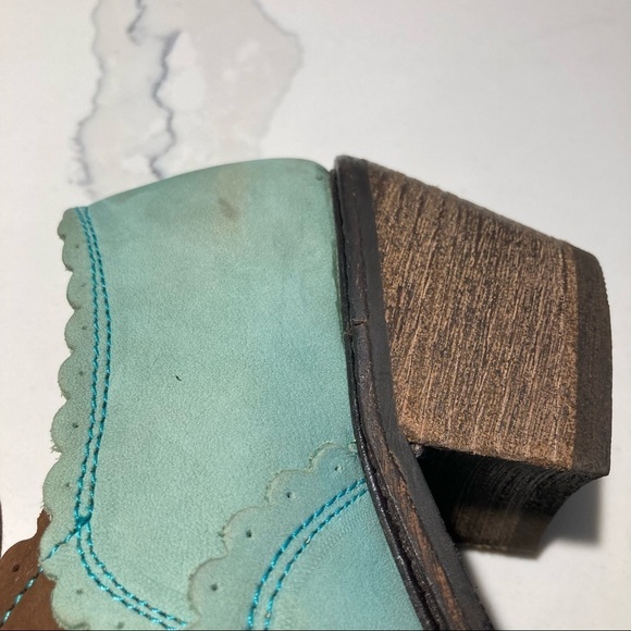 JOHN FLUEVOG Sz 7  Elise Adrianna Family Lace Up Nubuck Oxford Style Shoes - Picture 10 of 16